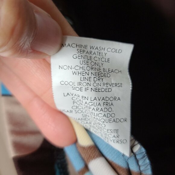 Speechless Dress Womens Medium Brown Colorful Polka Dot Mini Halter Open Back - Picture 6 of 11